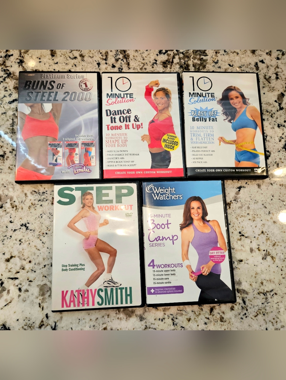 Fitness DVD Bundle - Cardio & Toning Workouts
